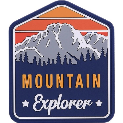 Gumová nášivka Fostex Mountain Explorer - farebná