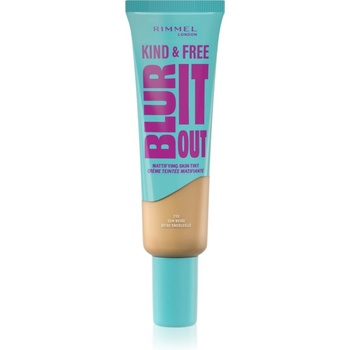 Rimmel Kind & Free Blur It Out лек хидратиращ фон дьо тен цвят 250 Sun Beige 30ml