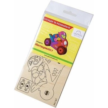 Ugears 10006 Motorkár postav a vymaľuj