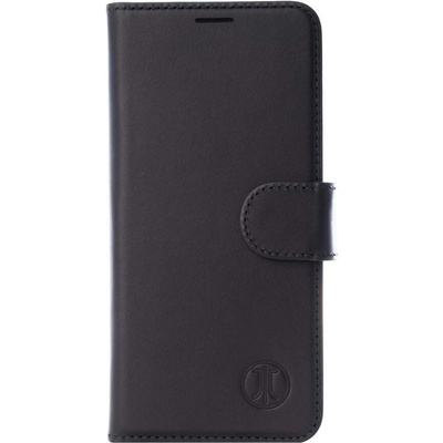 JT BERLIN LeatherBook Kreuzberg Case - хоризонтален кожен (естествена кожа) калъф тип портфейл за Huawei Mate 10 Pro (черен)