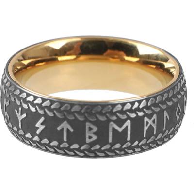 NNM пръстен Viking Rune - Yellow - SS8-R219 yellow