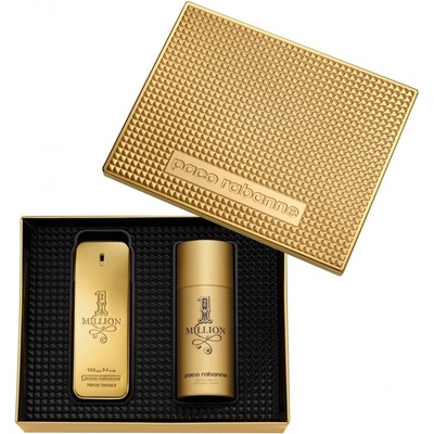 Paco Rabanne 1 Million EDT 100 ml + deospray 150 ml dárková sada – Zboží Mobilmania