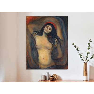 Madonna - Edvard Munch Varianta: 50x65 cm - na KAPA desce 5 mm (k zavěšení)
