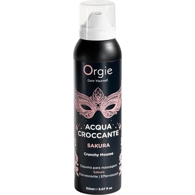 Orgia Orgie Acqua Croccante - масажна пяна - цвят на череша (150ml)