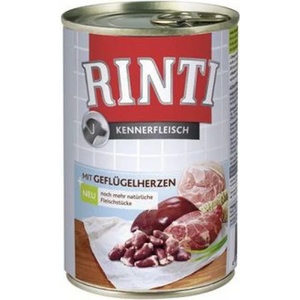 RINTI Kennerfleisch - Poultry Hearts 400 g