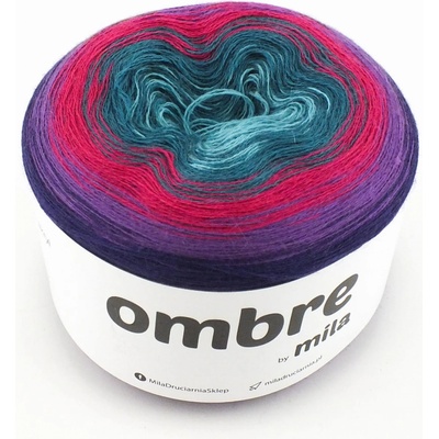 MILA OMBRE MERINO 1200m/3nitka MM25 - Malá mořská víla