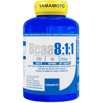 Image 1 of Yamamoto Bcaa 8: 1: 1 [200 Таблетки]