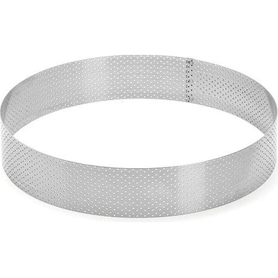 de Buyer Kuhový rám na pečení 3097.09 perforovaný průměr 24 cm nerezová ocel výška 4,5 cm
