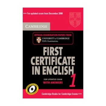 Cambridge First Certificate in English 1 - Self-Study Pack -