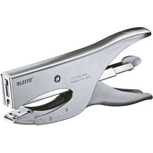 Leitz Съшивател leitz 5549 метален ръчен 40 листа 24/8 сребро 55490081 (55490081)