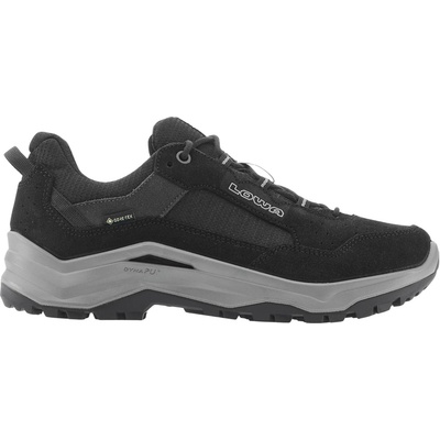 Lowa Мъжки мултиспорт обувки Lowa Ventierra GTX Lo Multisport shoes - Black / Grey - размер 48, 5 (EU) (022-1453-0123)