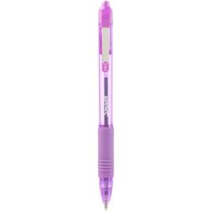 Zebra Химикалка, 0, 27 мм, с бутон, ZEBRA "Z-Grip Smooth", лилава 22568 (22568)