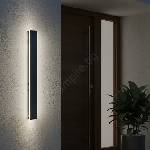 Kobi Led външно стенно осветително тяло mirana led/12w/230v 4000k ip44 60 см черно (kb0688)