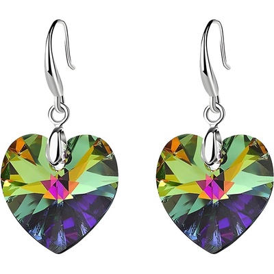 HARAHU Обеците Beautiful Heart - Многоцветен 2 KP29816 (29816)