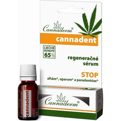 Cannaderm CANNADENT regeneračné sérum na afty a opary 5 ml