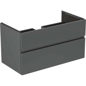 Ideal Standard Finesse - Шкафче за умивалник, 100x51x55 см, 2 чекмеджета, матов антрацит E3397Y2 (E3397Y2)