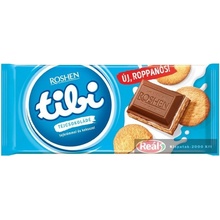 Tibi čokoláda mliečna s mliečnym krémom so sušienkami 16 x 100 g
