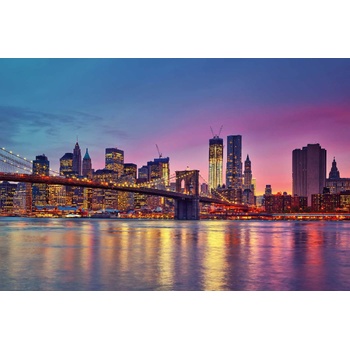 DIMEX ART s. r. o Флизелинов фототапет манхатън по здрач 375 x 250 см