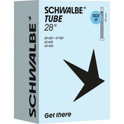 pre 700c plášte 28–45c SCHWALBE SCV17 60 mm