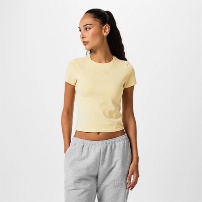 Jack Wills Тениска Jack Wills Women's JW Graphic Slim Fit T-Shirt - Butter Yellow