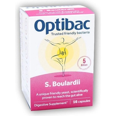 Optibac Probiotika při průjmu 16 kapsúl