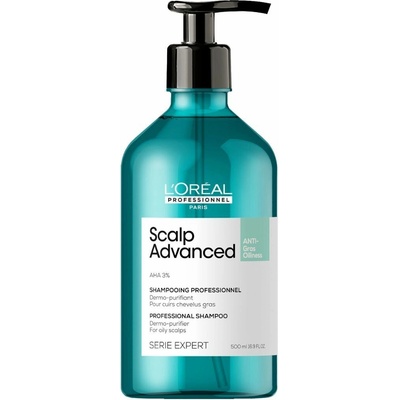L'Oréal Professionnel Paris Scalp Advanced čistiaci šampón na vlasy 500 ml