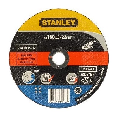 Stanley Řezný kotouč 180 x 22 x 3,2 mm STA32035