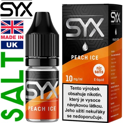 SYX Peach Ice 10 ml 10 mg