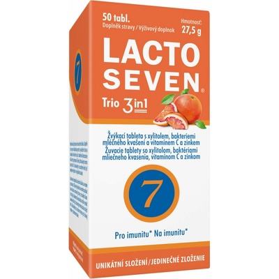 Vitabalans Lactoseven Trio 3 in 1 mnd 50 tabliet