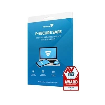 F-Secure SAFE 3 lic. 1 rok (FCFXBR1N003E1)