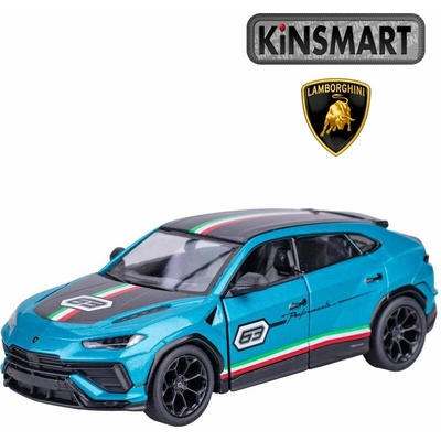 Kinsmart Lamborghini Urus Performante modré 1:40