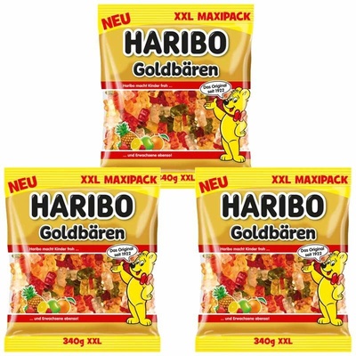 Haribo Goldbären želé medvídci 3 x 340 g