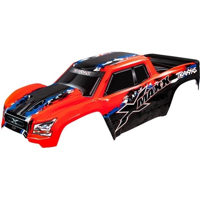 Traxxas X-Maxx: karoséria červená