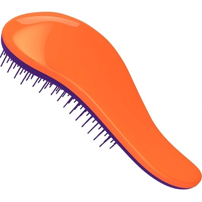 Detangler Orange & Purple rozčesávacia kefa na vlasy s rukoväťou