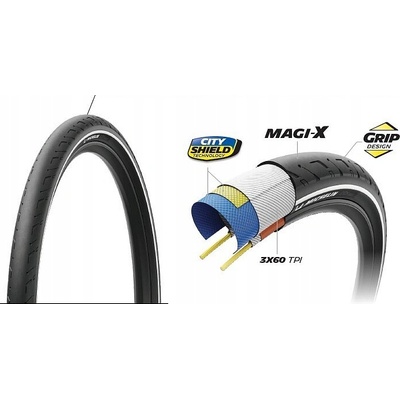 Michelin City Street 249434 velikost kola 28" 1,38" 37 mm