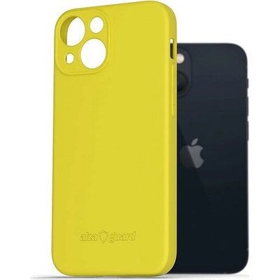 AlzaGuard Matte TPU Case iPhone 13 Mini žlté