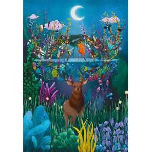 D-Toys - Puzzle Fantasy Deer - 1 000 piese