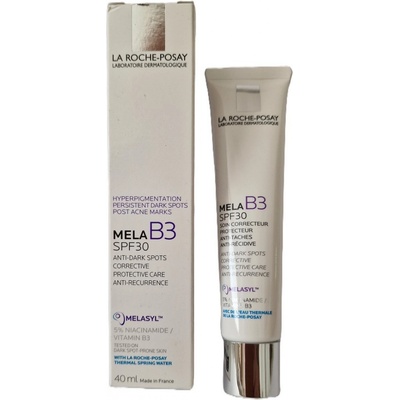 Mela Hydratační denní krém proti pigmentovým skvrnám B3 SPF 30 40 ml – Zboží Dáma