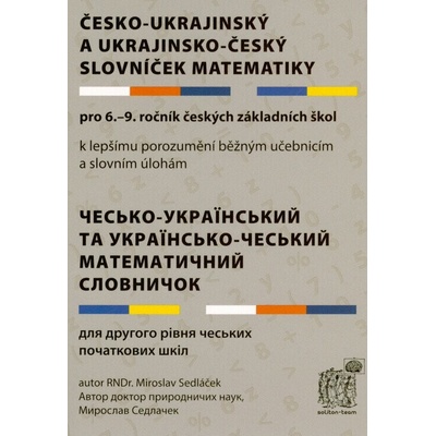 Česko-ukrajinský a ukrajinsko-český slovníček matematiky