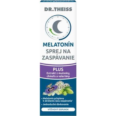 Dr. Theiss Melatonín Sprej na zaspávanie Plus 20 ml sprej