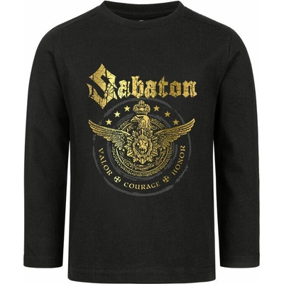 Tričko metal METAL-KIDS Sabaton Wings of Glory černá