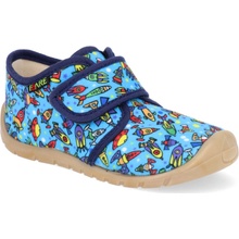 Barefoot detské prezuvky Fare Bare 5011404 vegan modré