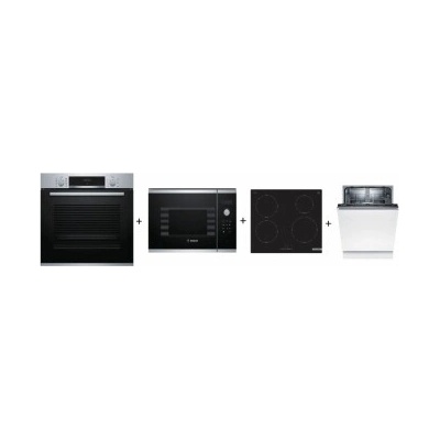 Set Bosch HBA554BS0 + BFL523MS0 + PUE611BB5E + SMV2ITX16E