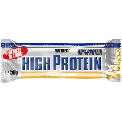Weider Протеиново барче 40% - Фъстъци и карамел