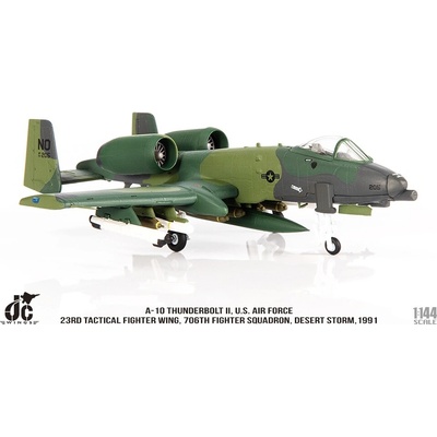JC Wings A-10A Thunderbolt II USAF 23rd TFW 706th TFS #77-0205 Chopper Popper Robert Swain Jr Saudi Arabia Operation Desert Storm 1991 1:144