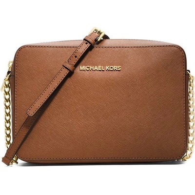 Michael Kors Jet set Large leather crossbody Luggage