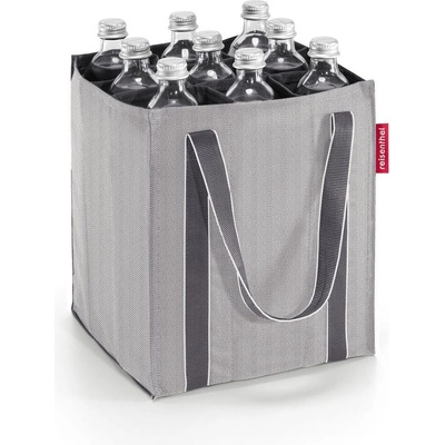 Reisenthel Bottlebag Herringbone grey