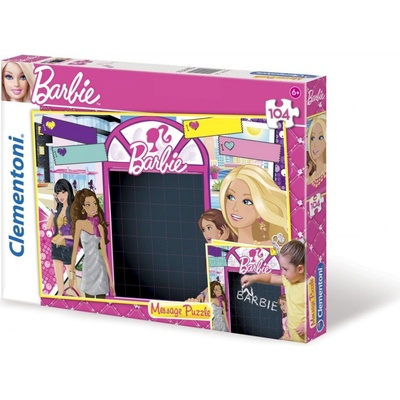 Clementoni Barbie milostná zpráva 104 dílků