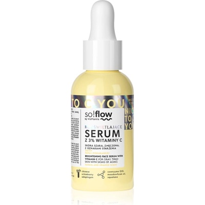 So!flow Brightening Face Serum With Vitamin C озаряващ серум с витамин С 30ml