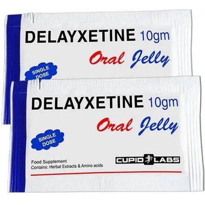 CUPID LABS 2бр Орално желе за забавяне на еякулацията Delayxetine